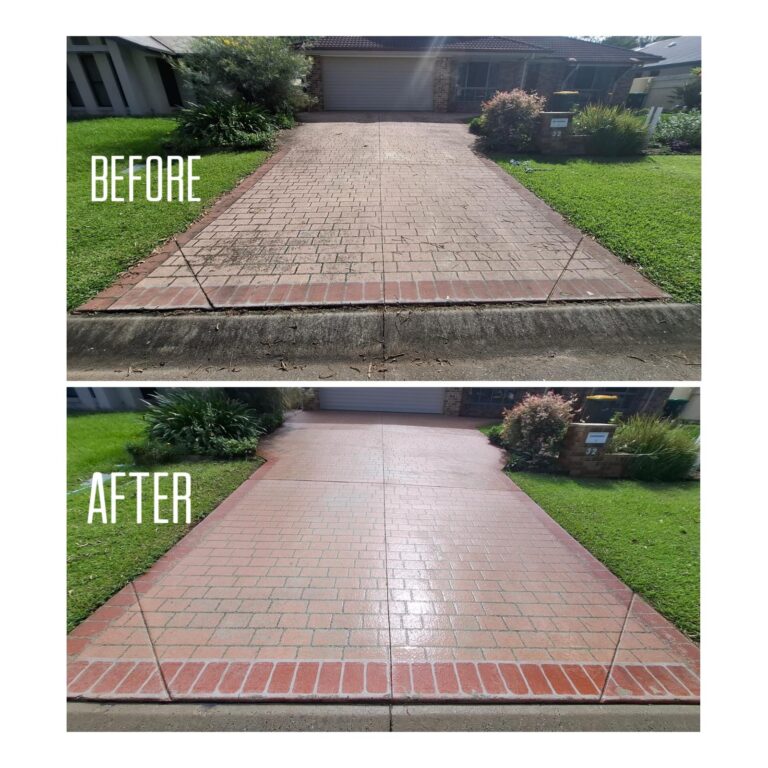 Clean your driveway